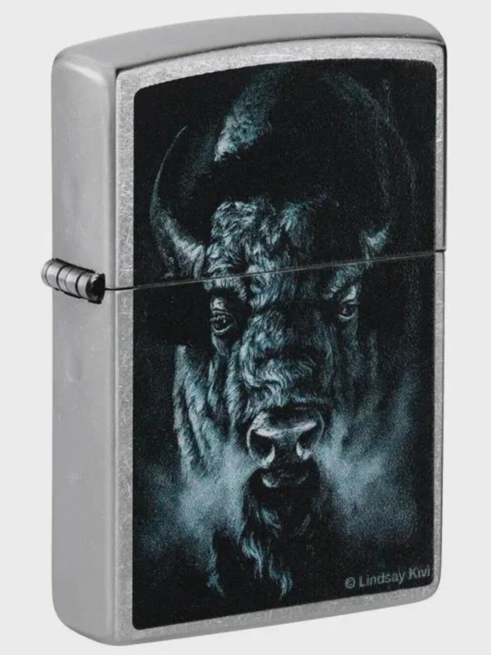 Amazing Lindsay Kivi Buffalo Zippo Lighter